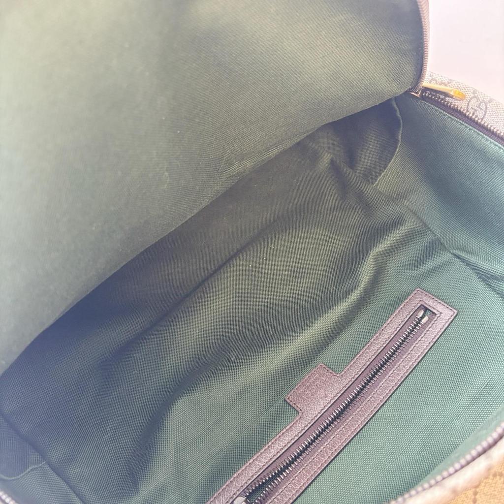 [Pre-Owned] Ophidia Gold-Toned Accessories Coated Fabric Medium Backpack - Very Good #1HOPP6V