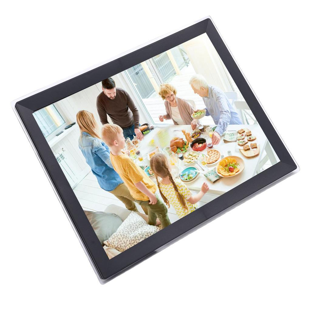 15 Inch Digital Picture Frame for Uhale APP 32GB WiFi HD Touchscreen Auto Rotation Wall Mount Smart Digital Photo Frame