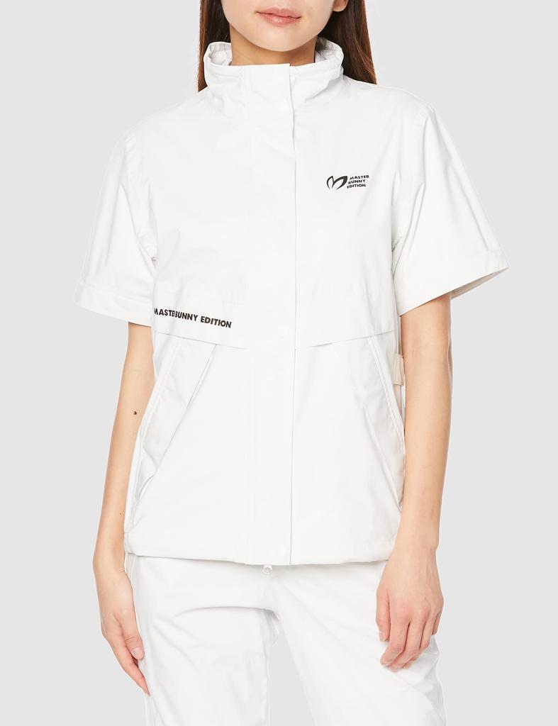 Master Bunny Rainwear Top 1 Women's (Basic, Water-Resistant, Breathable) / Rain/Golf / 758-3988402 030_White [M]