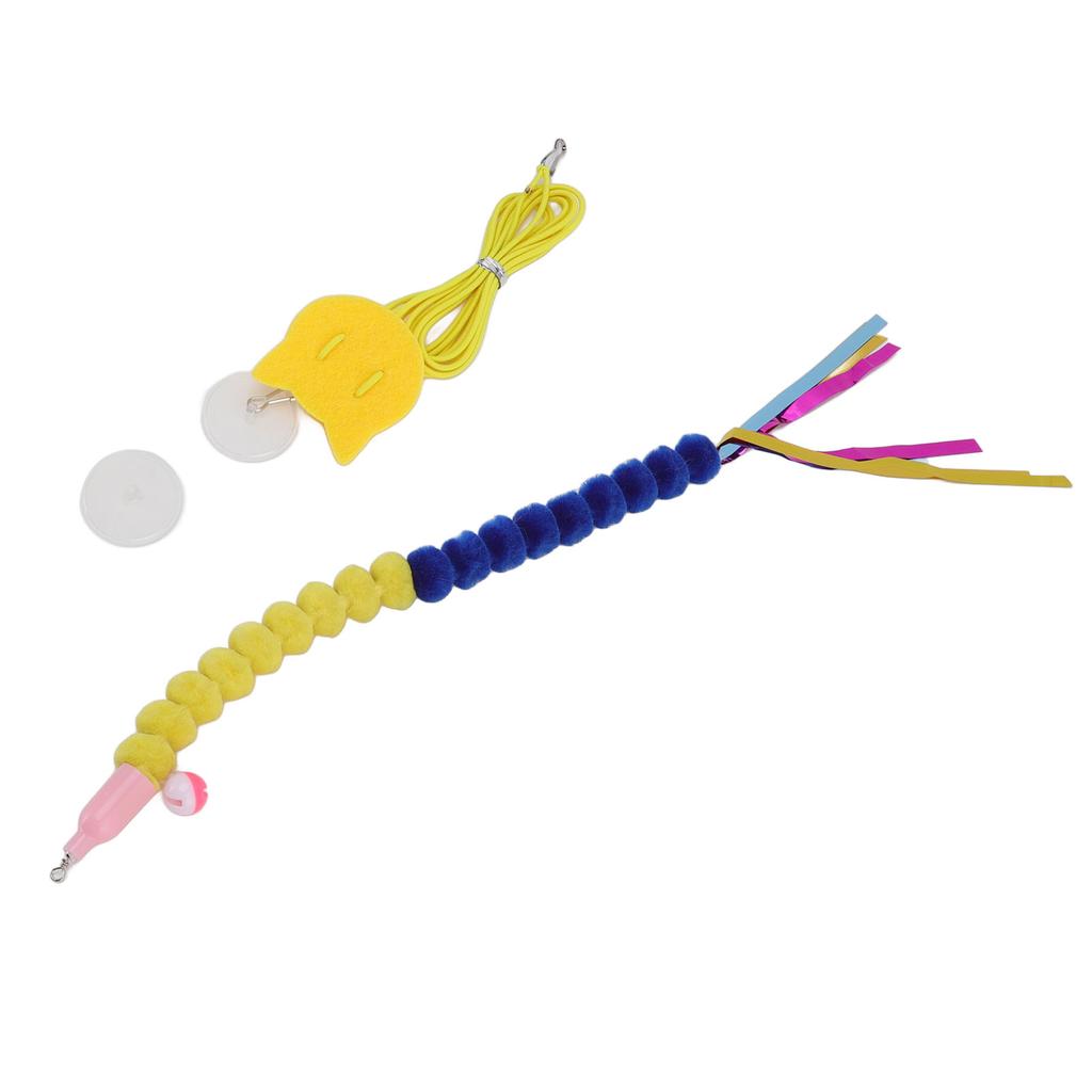 Jucărie pentru agățat pentru pisici de companie Cârlig interactiv reglabil fără urme Snur elastic pentru ușă Jucărie pentru pisică pentru agățat