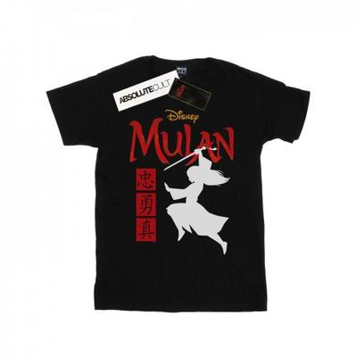 Mens Mulan Movie Warrior Silhouette T-Shirt