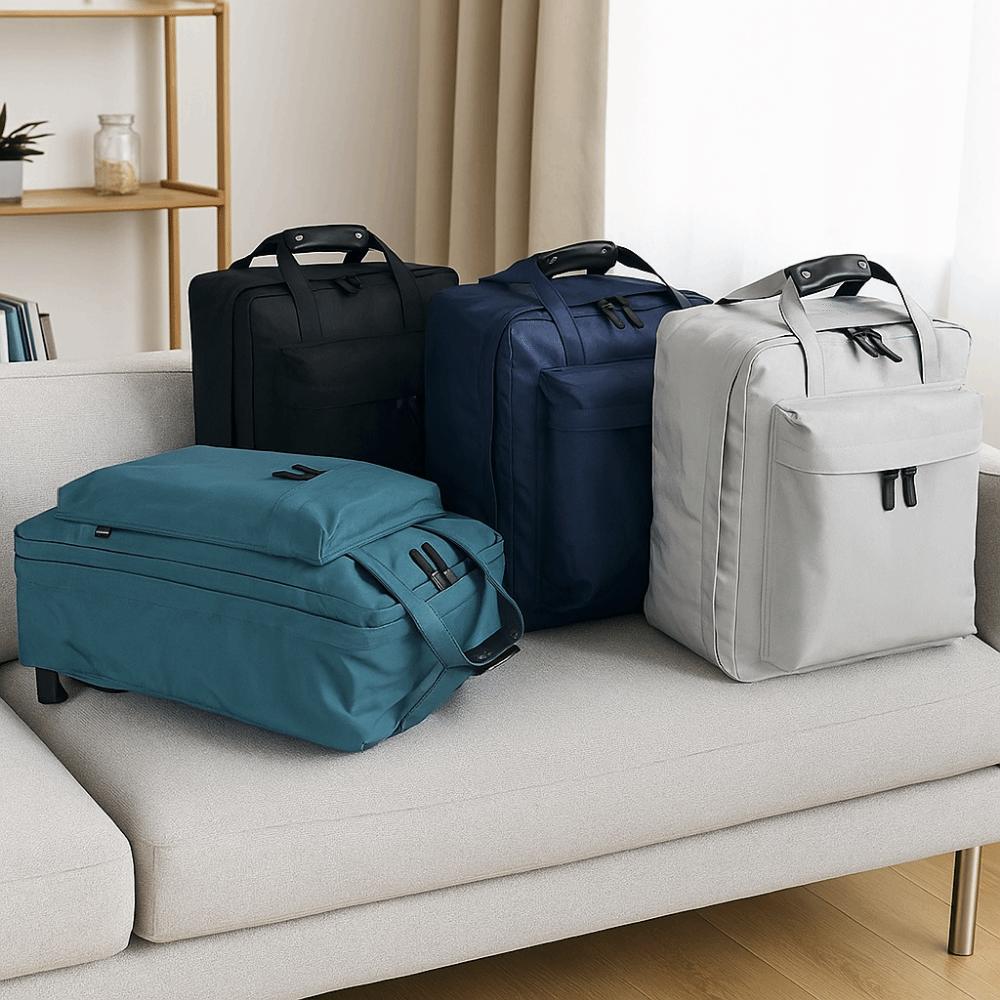 Large Capacity Business Laptop Backpack Nylon Student Backpack Portable Short Trip Bag School