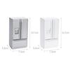 19 Styles 1/12 Dollhouse Miniature Kitchen White Wooden Fridge Refrigerator Freezer For Dolls Bedroom Living Room Accs Kids Toy