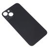 Phone Rear Glass Door Cover Replacement Back Glass Cover Housing Door with Adhesive Black