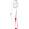 2 Pcs Hot Pot Strainer Spoon Stainless Steel Slotted Spoon Boba Pearl Spoon Ladle Small Wire Skimmer Scoop Kitchen Utensil with Handle for Frying and