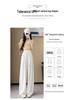 White Women's Wide-Leg Quick-Dry Ice Silk Pants