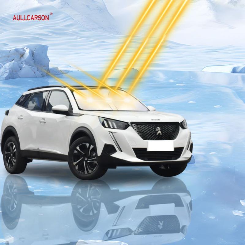 For Peugeot 2008 Auto Windshield Sun Shade Blocks UV Reflector Auto Window Visor Shield Cover Foldable Parasol 1 Piece