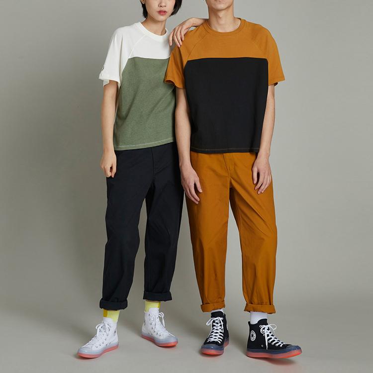 Converse Egglet T Shirts Unisex Multicolor Crew Neck Moderate Straight Fit 10021717-A02
