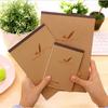 Senmu Cowhide Paper Sketchbook: Creative Blank Notebook with Easy-Tear Sticky Notes