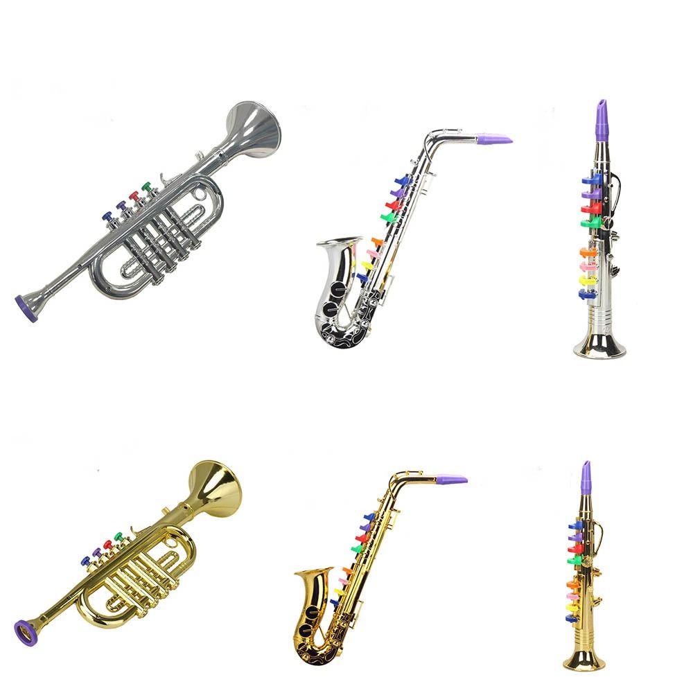 Four-tone Kids Saxophone Toy Simulated Musical Musical Instruments  Parent-Child
