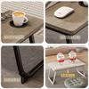 L THOOH NEW Multifunctional Folding Adjustable from to Folding Mini Laptop Enhanced Mini Coffee Folding PC Mini PC Folding Improves Perfect for Single