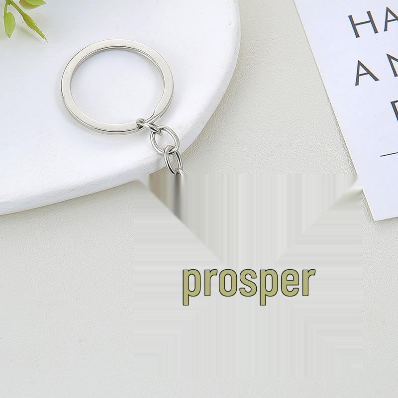 Daisy Flower Drip Oil Keychain - Small Gift for Backpack, Car Key, or Couple