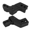 2pcs Front Bumper Mounts Aluminum Alloy Lightweight Front Fixing Seats with Screws Wrench for   SCX24 1Celsius24 RC Car