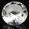 40mm Clear Paperweight Faceted Cut Glass Giant Artificial Diamond Jewelry Decor