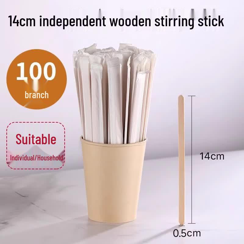 Disposable Wooden Coffee Stirrers
