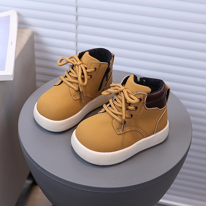 Autumn Winter Baby Girls Boys Snow Boots Children Casual Shoes Outdoor Toddler Kids Ankle Boots Anti-slip Soft Sole Infant Shoes