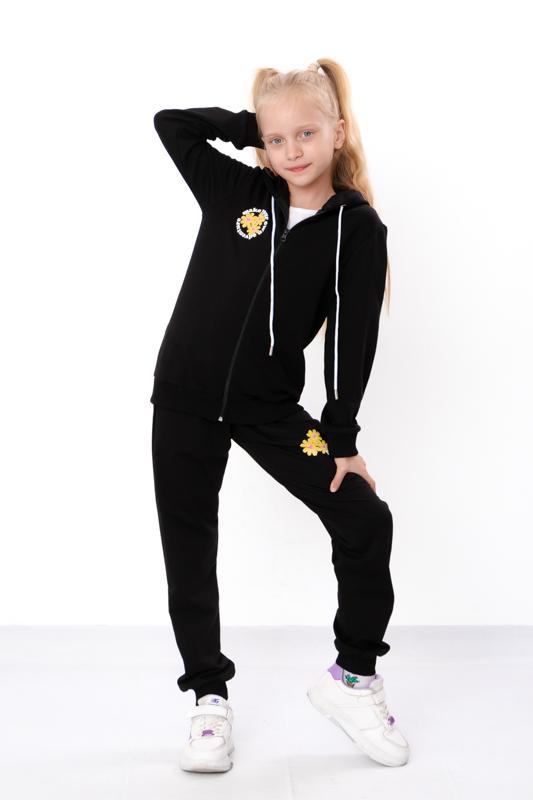 Tracksuit (girls) – Soft Double Knit, Zipper Hoodie & Cozy Fit, Any season, 6018-057-33-5-1 HC