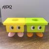 Toothbrush Holder For Countertop 3D Printed Cartoon Stool Holder Waterproof Moisture-Proof Cute