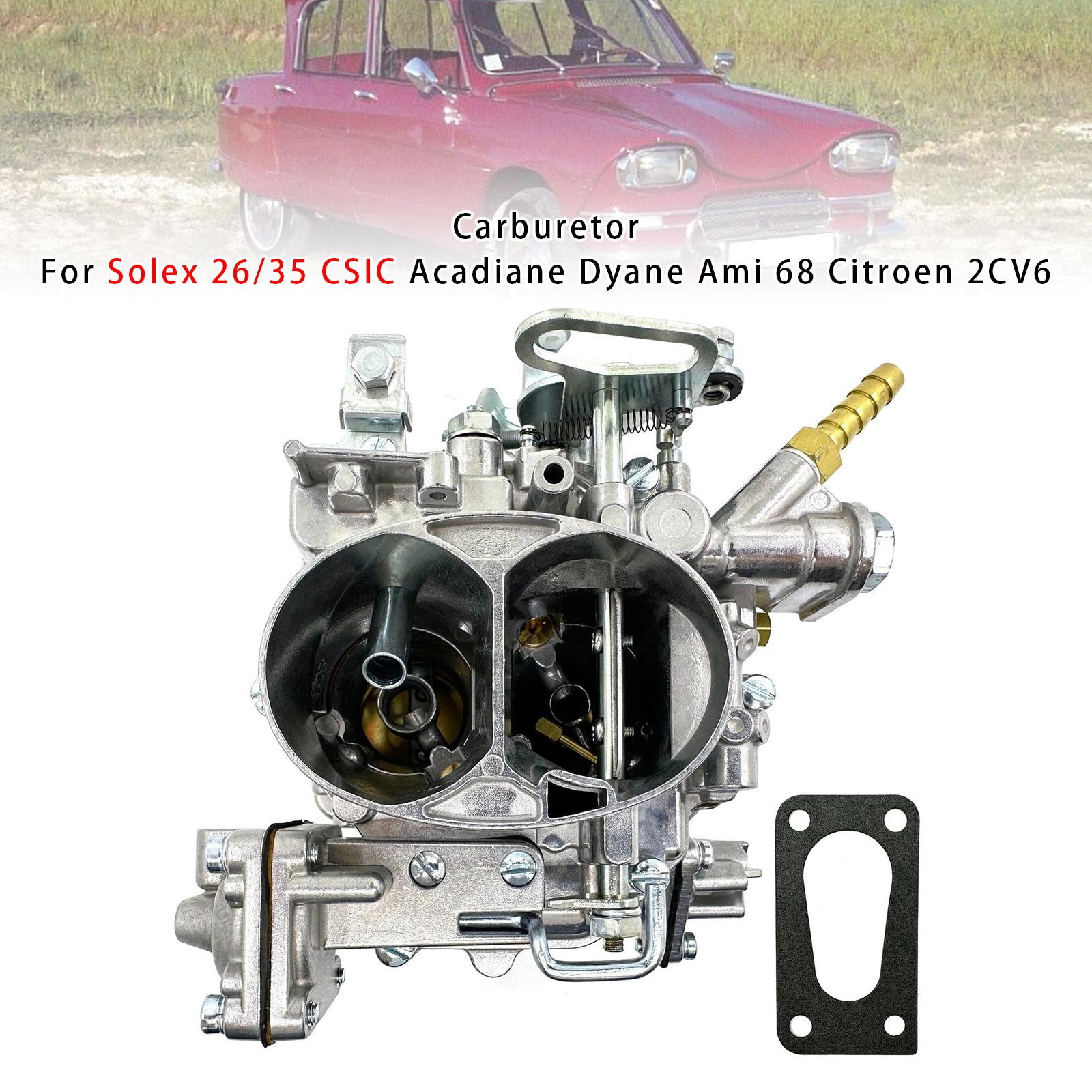 

Карбюратор для Solex 26/35 CSIC Acadiane Dyane Ami 68 Citroen 2CV6