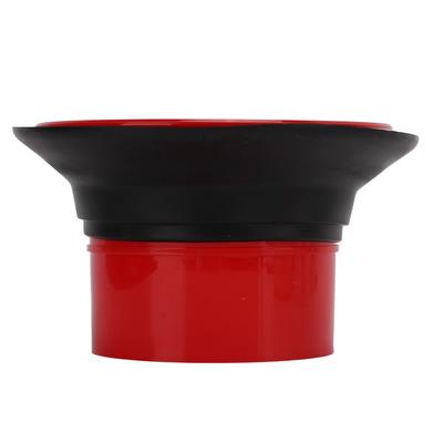 Red And Black Kick Drum Enhancer ABS + Rubber Bass Hole Protection Speaker  Bass Drum Enhancement