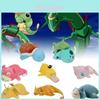 Adorável Brinquedo de Pelúcia Posição de Dormir Pikachu Squirtle Bulbasaur Almofada Macia Para Crianças