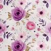 Royal Velvet Fabric Polyester For Sewing - Motif Flowers - Rdx2633