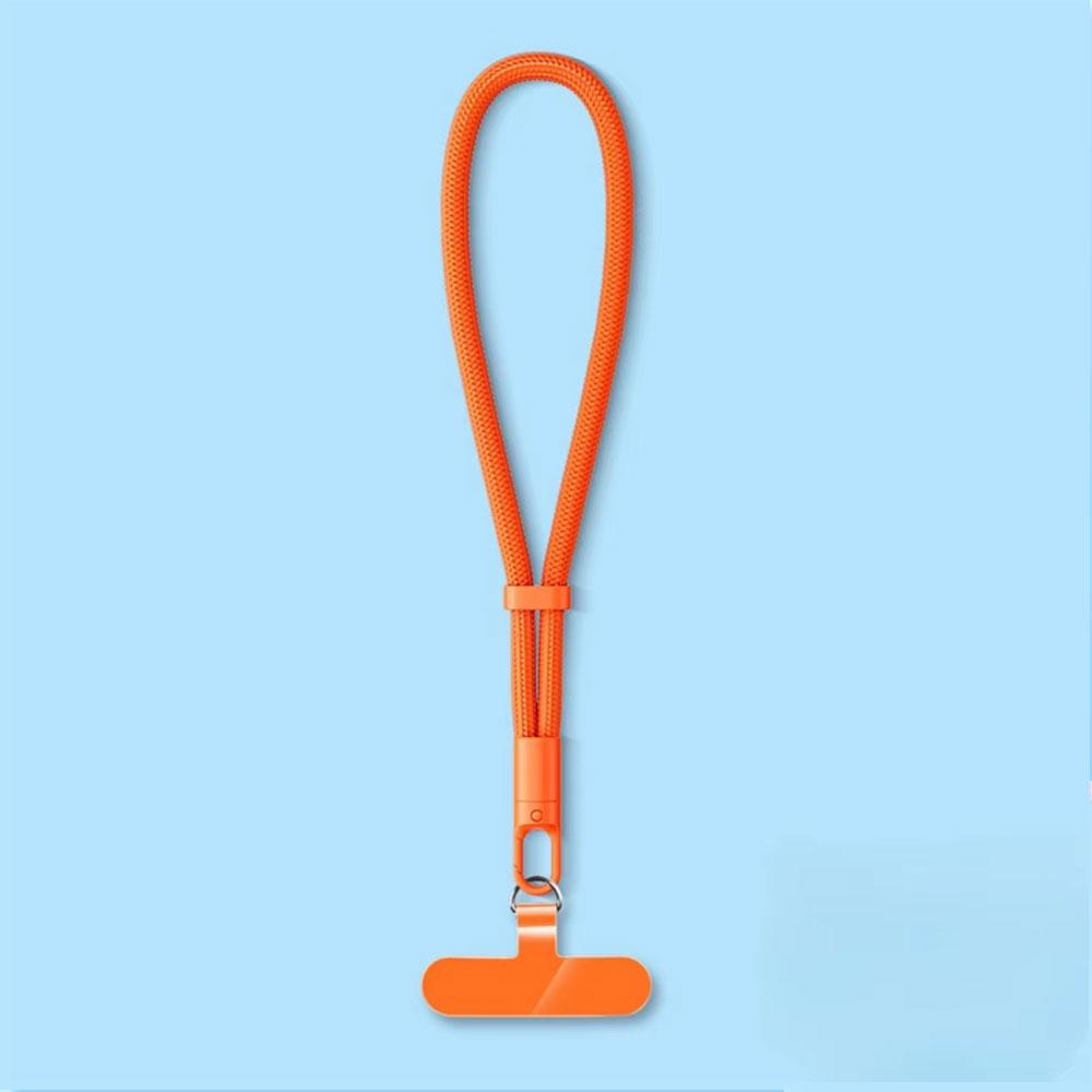 Universal Adjustable Phone Lanyard Self Locking Anti Slip Wristband Durable Polyester Cord Safety Tether for Smartphone Security