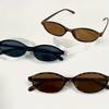 3pcs Retro Oval Frame Sunglasses Small Frame Glasses Whitening Anti Blue Light Optical Glasses
