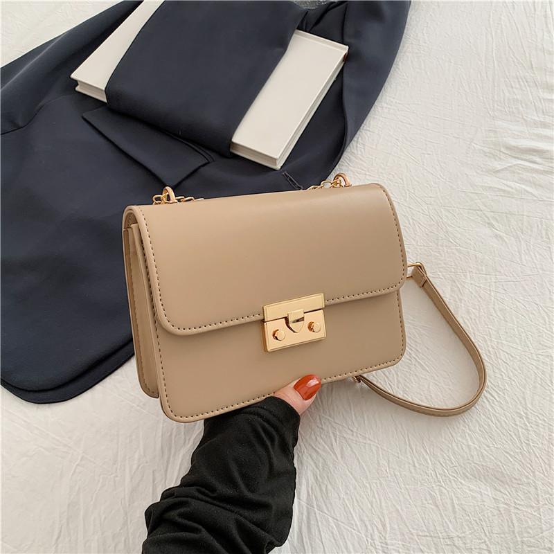 Tasche Damen 2024 neue Mode Retro Damentasche Nischendesign Kette kleine quadratische Tasche Damen Schulter Umhängetasche