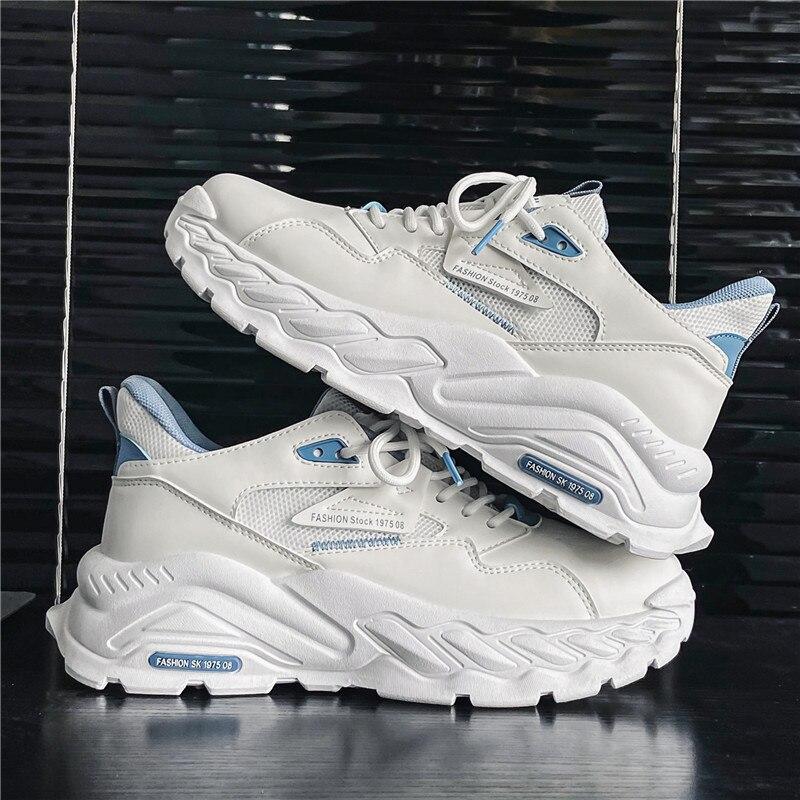 Primavera 2022 Zapatillas De encaje Hombres Tendencia coreana Moda Zapatos  Viejos Todo partido Transpirable Plataforma Antideslizante Zapatos Casuales  Hombres comprar a buen precio — entrega gratuita, reseñas reales con fotos  — Joom