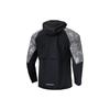 Under Armour Printed Logo Sports Knit Spliced Hooded Jacket Men Jackets Black 22500403-001