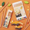 Tombow Pencil 2B Writing Pencils Panda Hello Nature Red 1 (Red Design) Panda, Dozen, KB-KHNLP2-2B
