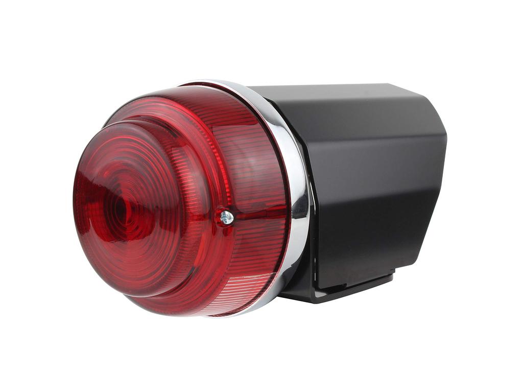 POSH FAITH Motorcycle Taillight Round Taillight Kit for Honda Rebel 250 (2017-2019) (Bulb Type) 155090-06