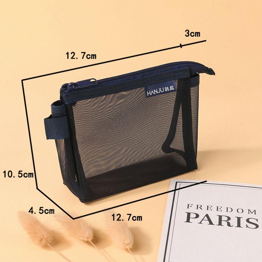 Lipstick Cosmetic Bag Mini Coin Purse Change Storage Bag Retro Color Card Bag  Outdoor