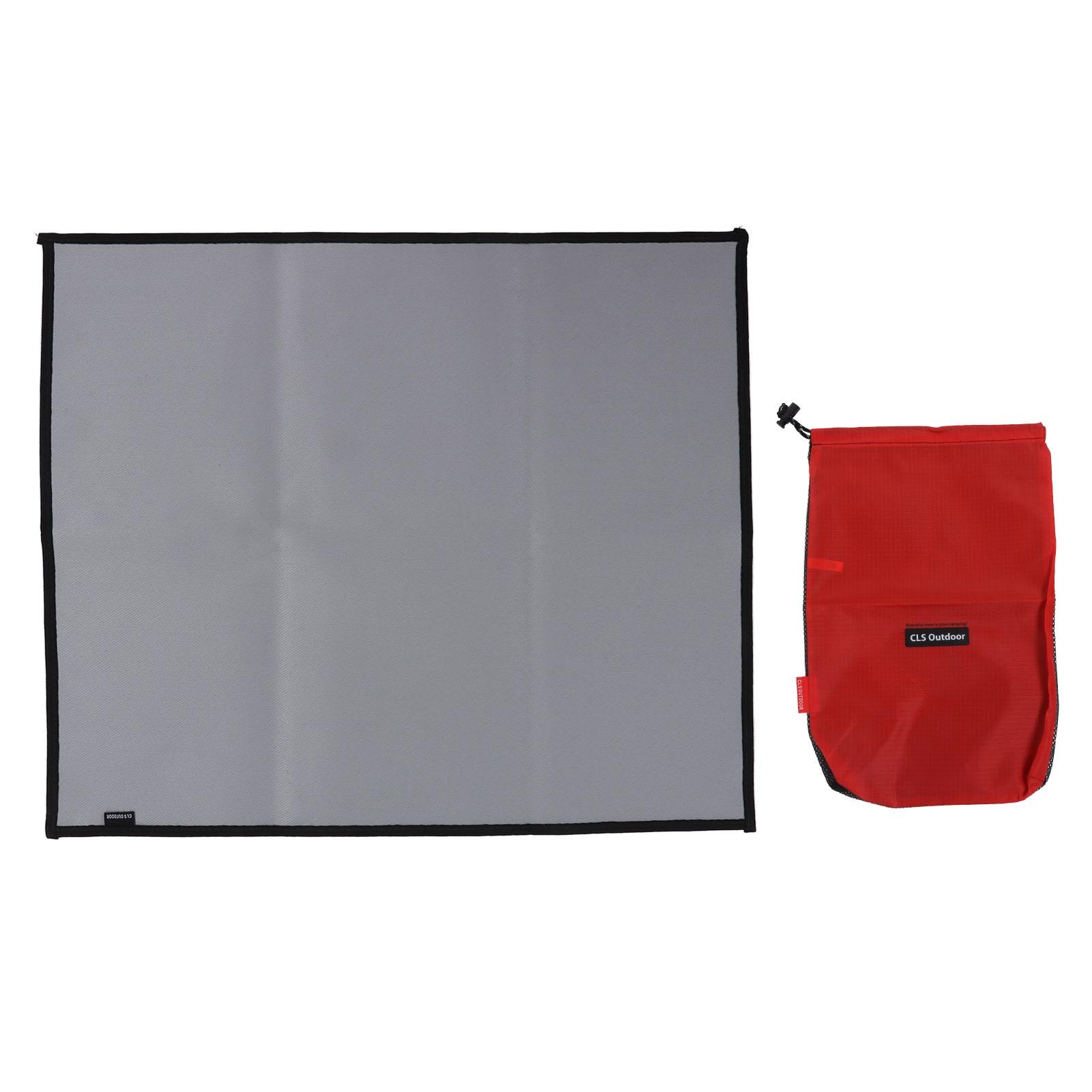 Outdoor Camping Fireproof Cloth Cookout BBQ Insulation Pad Flame Retardant High Temperature Resistant Blanket