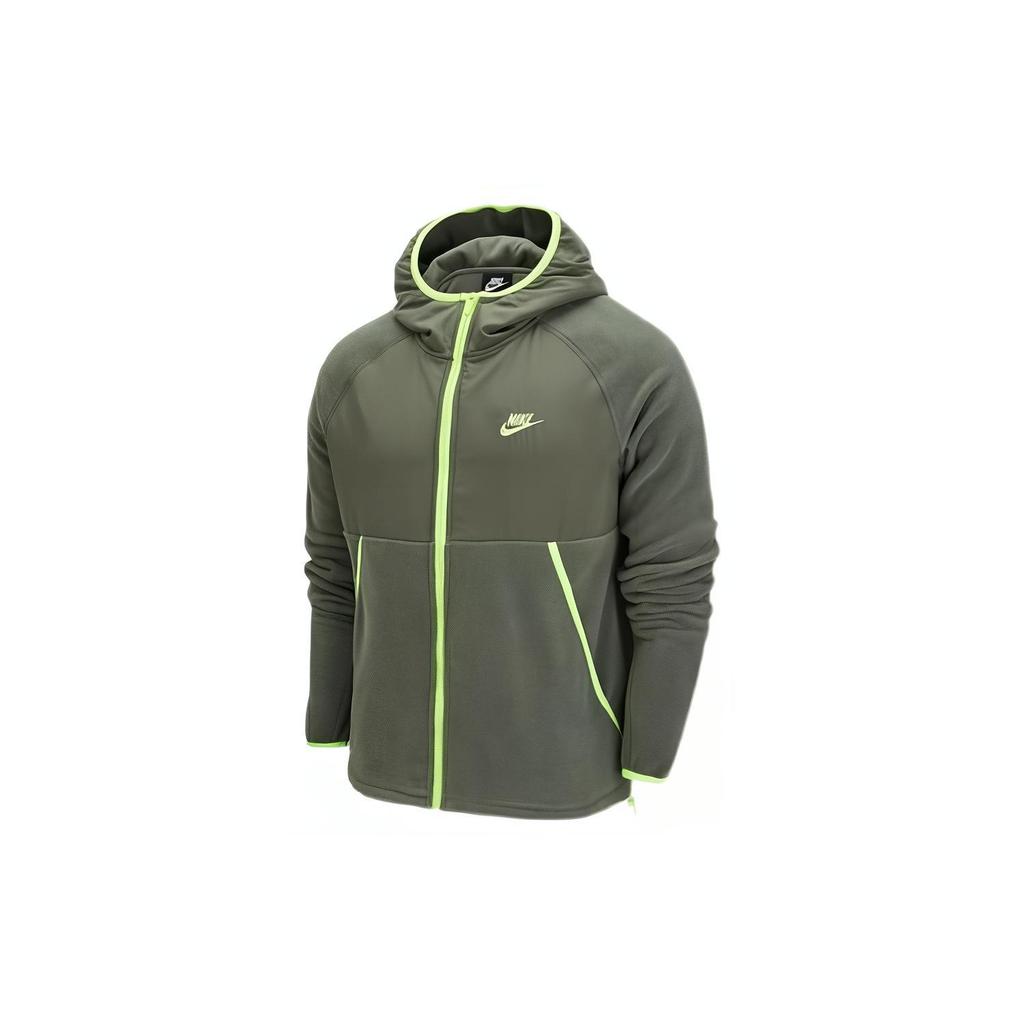 Nike Jackets Men's Green Hooded Thickened Other DM1220-380