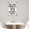 1pc Vintage Funny Metal Tin Sign Wall Decor for Home Bar Cafe Garage