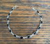 Solid 925 Sterling Silver Black Onyx Gemstone Handmade Boho Designer Bracelet Gift For Her Dainty Bracelet