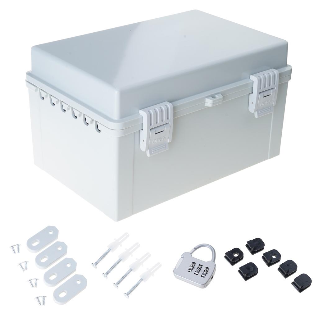 Practical Industrial Waterproof Electrical Box With Lock And Wall Mounted Set Accessory for Outdoor Applications