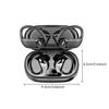 Q28S Ear-hook In-ear Bluetooth 5.2 Earphones with Charging Case & Power Display