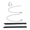 NGFF M.2 WiFi 6E Wireless Card 2.4G 5G Dual Band 1800Mbps   5.2 PC   Adapter with Dual 8DB   Support for   10 11