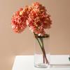 Real Touch Hydrangea Artificial Flowers Full Faux Hydrangea Flower with Stem Lifelike Large Fake Silk Flowers for Home Party Floral Arrangements