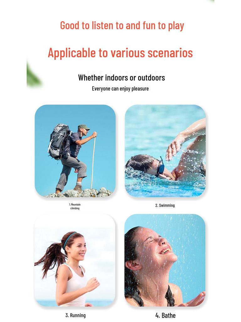 Cyboris Floating Bluetooth IPX7 Waterproof Speaker Portable Mini Subwoofer for Outdoor Cycling with TWS