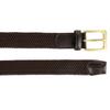 Jack Pyke Mens Countryman Leather Trim Elasticated Waist Belt