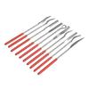 10Pcs Hard Metal Rotary File 140mm Diamond Needle File Set For Lime Metal Glass
