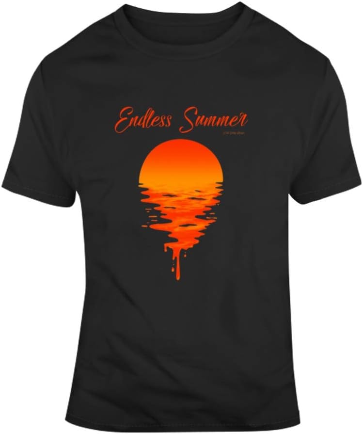 Sunset graphic Endless Summer T-shirt