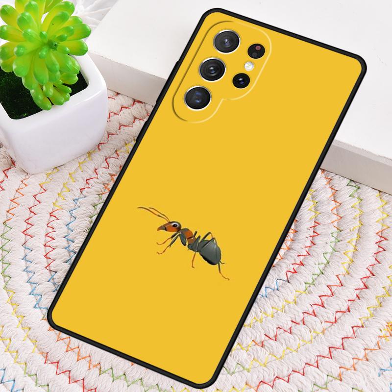 Creepy Ant Insects Scary Phone Case for Samsung Galaxy note 10 pro S26 Ultra S23 S24 FE S25 S21 S22 PLUS shockproof Cove