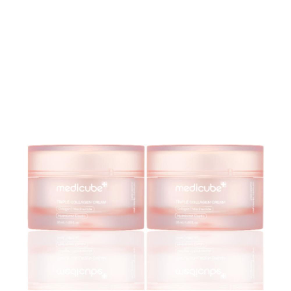 

Medicube Triple Collagen Cream 4.0 — Firming & Moisturizing Collagen Cream (50ml × 2)