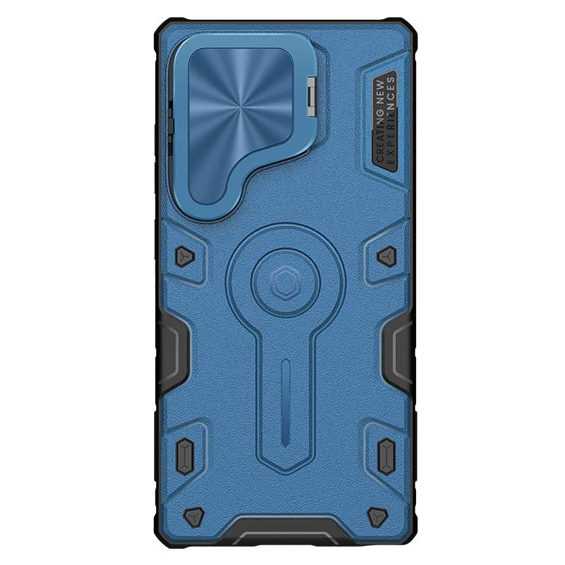 For Samsung Galaxy S25 Ultra 5G Case Nillkin Camshield Armor Prop Case Slim Camera Stand Case for Samsung S25 Ultra Lens Cover