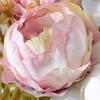 Mixed Artificial Flowers Bouquet Fake Peony Rose Hydrangea Flower for Vase Faux Silk